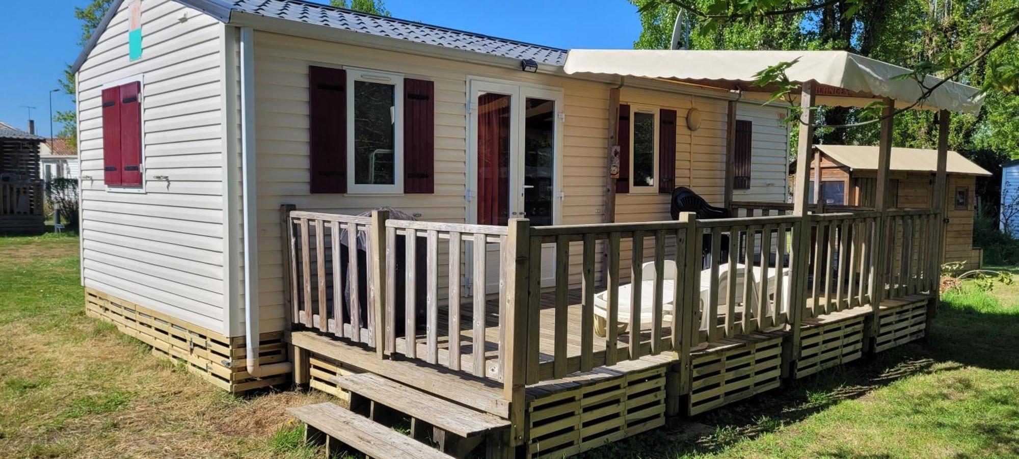 Mobil-Home Le Petit Paradis Vendeen Camping 3 Etoiles 7Km Des Plages Avrillé Exterior foto
